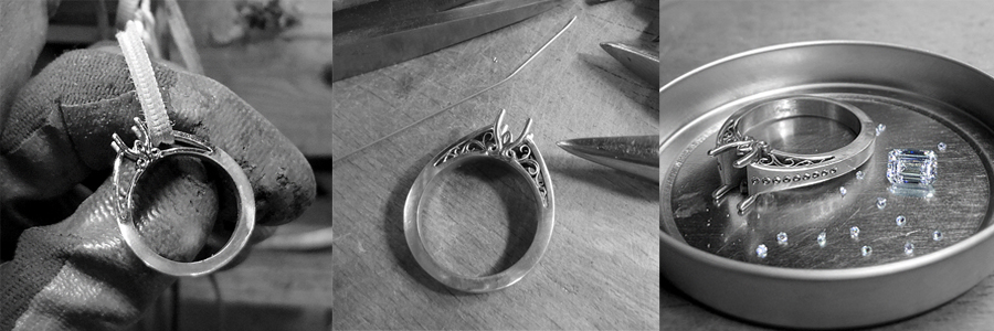 3 January’s Custom Engagement Ring Spotlight 3 Ring Spotlight Unique Engagement Rings