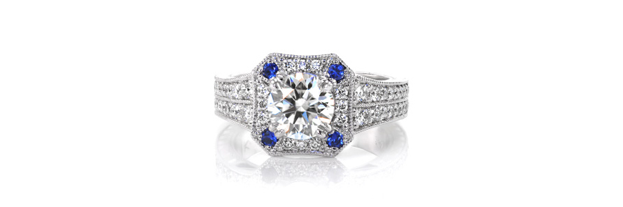 1 Unique Engagement Rings 