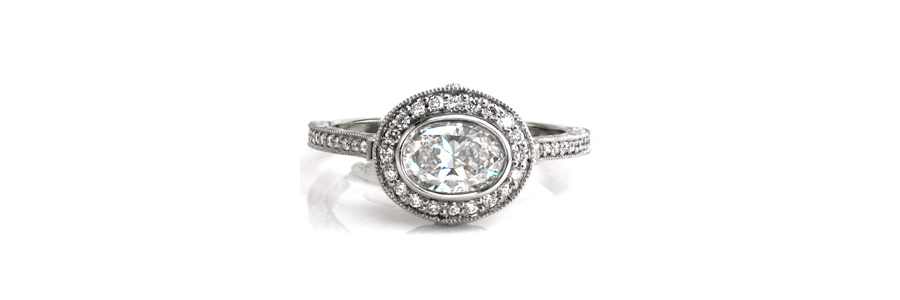 1-1 April's Custom Engagement Ring Spotlight 1-1 Unique Engagement Rings