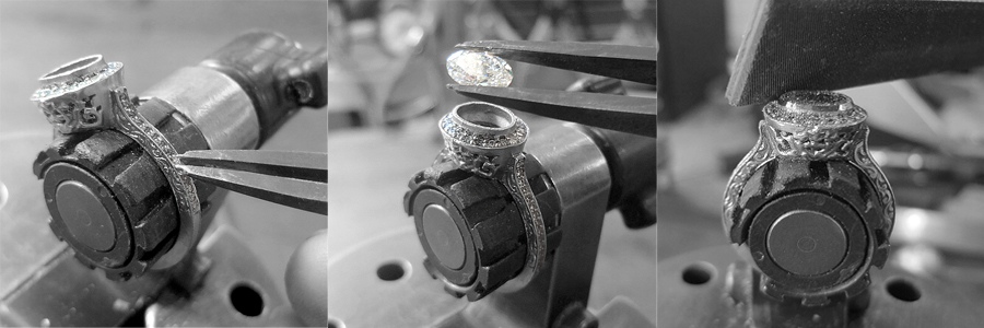4-1 April's Custom Engagement Ring Spotlight 4-1 Unique Engagement Rings