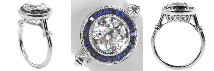 2-1 July’s Custom Engagement Ring Spotlight 2-1 Unique Engagement Rings