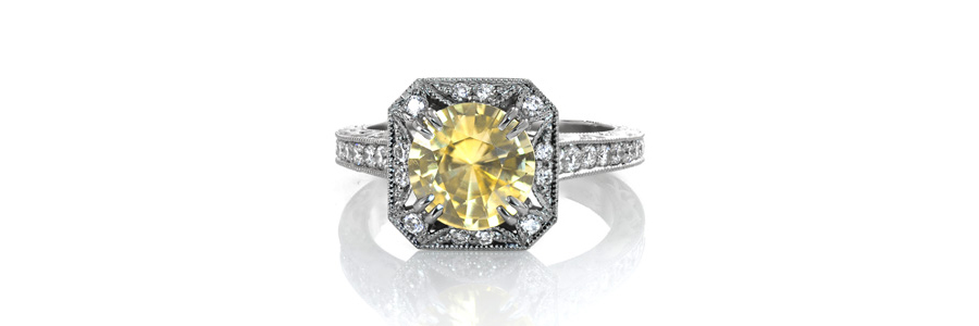 1-1 August’s Custom Engagement Ring Spotlight 1-1 Unique Engagement Rings