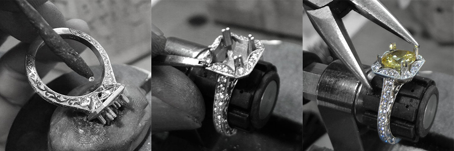 4 August’s Custom Engagement Ring Spotlight 4 Unique Engagement Rings