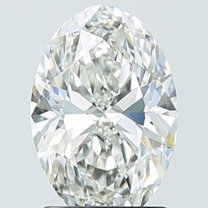 Oval 1.50 carat F VVS2 Photo
