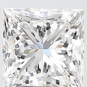 Princess 1.92 carat F VVS2 Photo