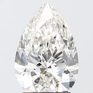 Pear 2.05 carat G VVS2 Photo
