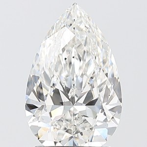 Pear 2.07 carat E SI1 Photo