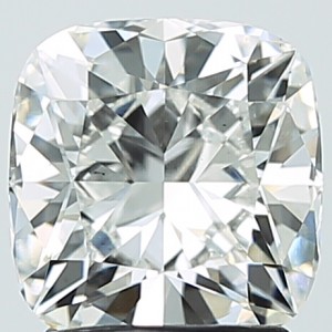 Cushion 2.10 carat E VS1 Photo