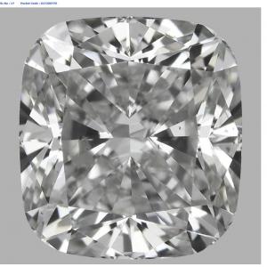 Cushion 0.75 carat F VS2 Photo