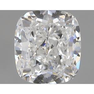 Cushion 0.74 carat F SI1 Photo