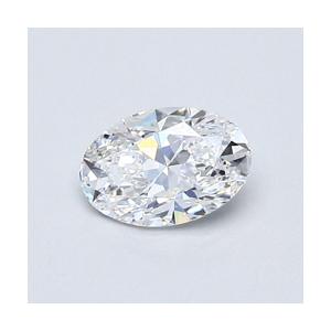 Oval 0.50 carat D SI1 Photo