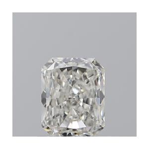 Radiant 0.82 carat H IF Photo
