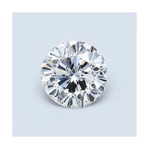Round 0.63 carat F SI1 Photo