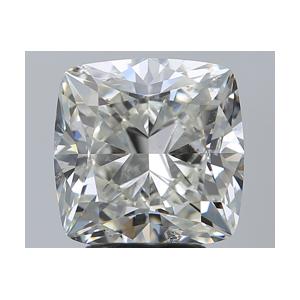 Cushion 4.01 carat J SI2 Photo