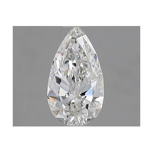 Pear 0.59 carat G VS1 Photo