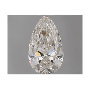 Pear 0.50 carat J VS1 Photo