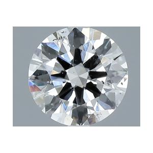 Round 0.90 carat H SI2 Photo
