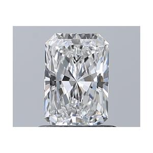 Radiant 0.76 carat E VVS1 Photo