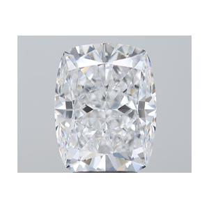 Cushion 4.01 carat D VS2 Photo