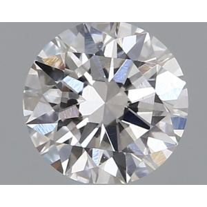 Round 0.37 carat F VS2 Photo