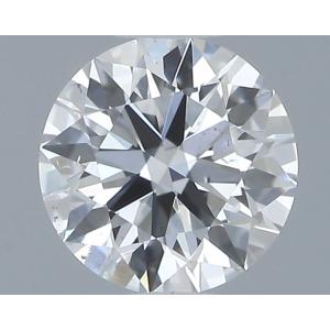 Round 0.43 carat E SI1 Photo