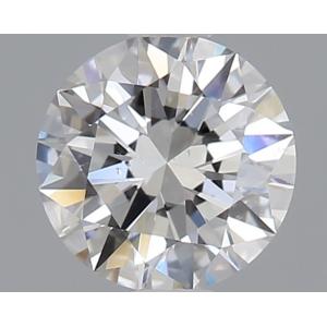 Round 0.57 carat F SI1 Photo