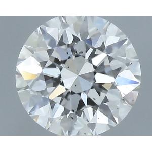 Round 0.32 carat F SI1 Photo