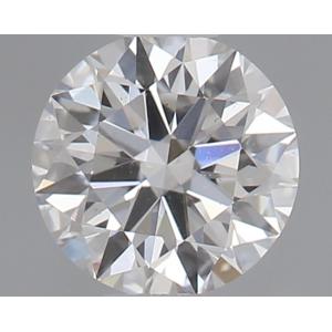 Round 0.30 carat F SI1 Photo