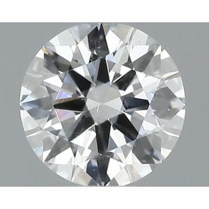 Round 0.33 carat F SI1 Photo