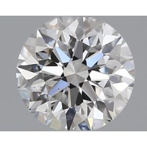 Round 0.32 carat F SI1 Photo