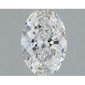 Oval 0.60 carat G VS2 Photo