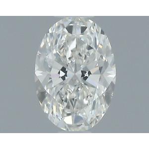 Oval 0.46 carat H VS2 Photo