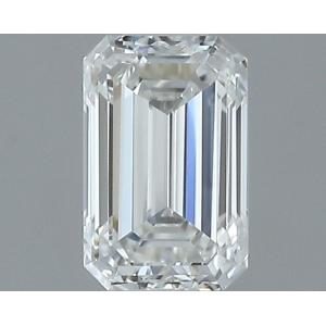 Emerald 0.50 carat H VVS2 Photo