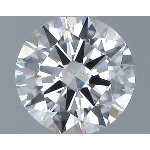 Round 0.44 carat E SI1 Photo