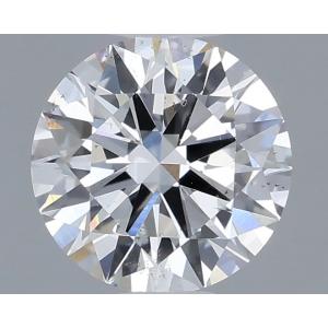 Round 0.56 carat F SI1 Photo