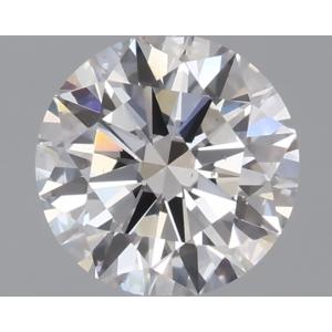 Round 0.54 carat F SI1 Photo