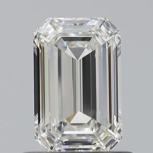 Emerald 0.80 carat H VVS2 Photo