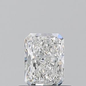 Radiant 0.54 carat F VVS2 Photo