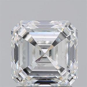 Asscher 2.01 carat G SI2 Photo