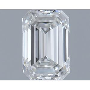 Emerald 0.44 carat F FL Photo