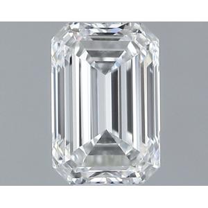 Emerald 0.41 carat F FL Photo