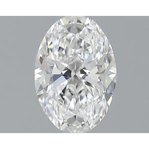 Oval 0.40 carat E VVS2 Photo