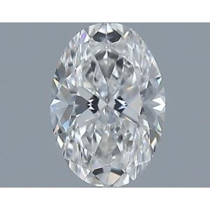 Oval 0.40 carat G VS1 Photo