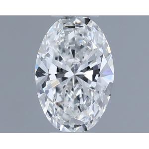 Oval 0.30 carat F VS1 Photo