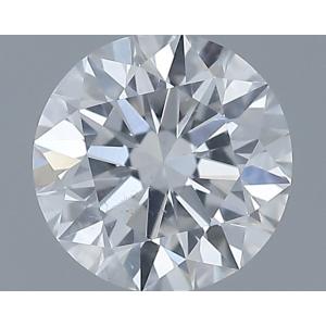 Round 0.37 carat F SI1 Photo