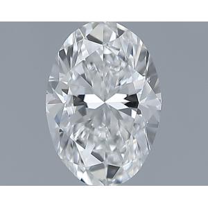 Oval 0.40 carat F VS1 Photo
