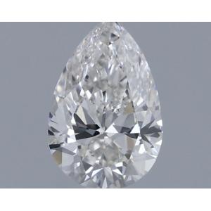 Pear 0.35 carat H VS1 Photo