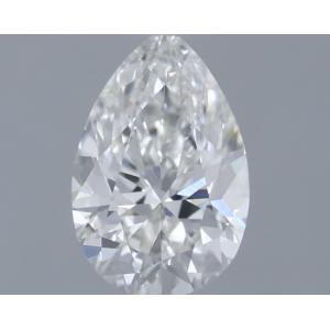 Pear 0.35 carat I VS1 Photo