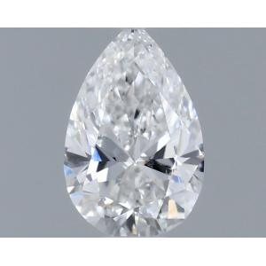 Pear 0.30 carat F SI1 Photo
