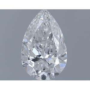 Pear 0.38 carat F SI2 Photo